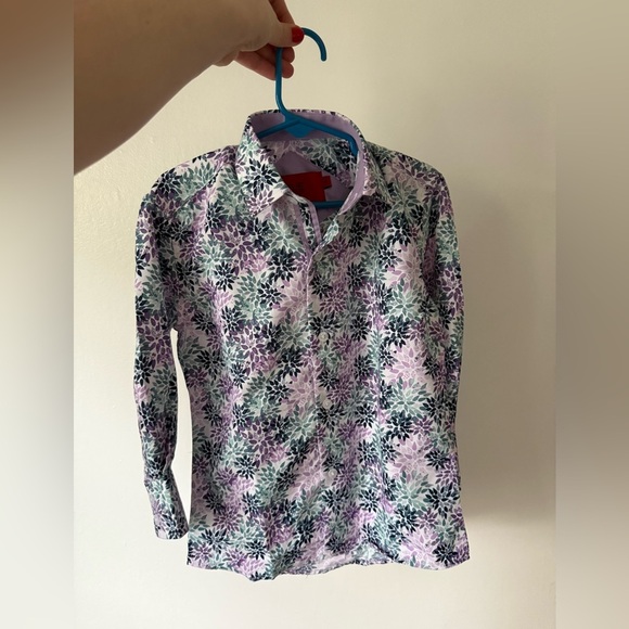 Floral Button-Up Shirt - Picture 2 of 5